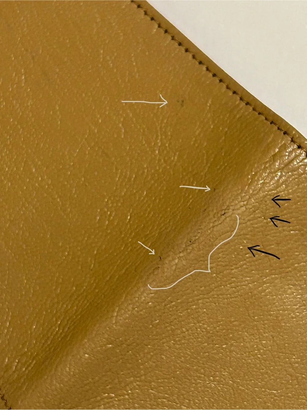 Miu Miu Portafoglio Cammello Pebbled Sheepskin Leather Tan Bifold Wallet 5M0751